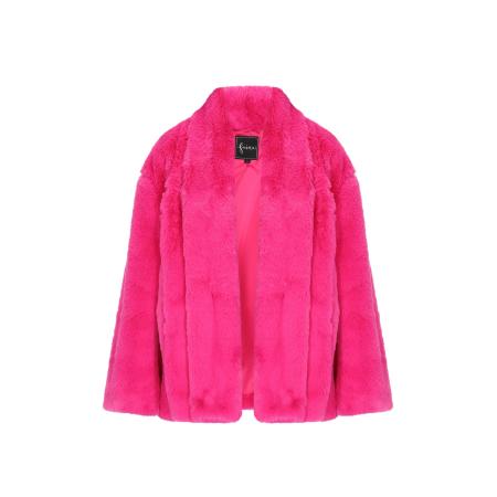 Faina faina Winterjas Fashion Look pink