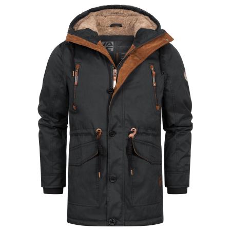 INDICODE JEANS INDICODE JEANS Winterjas Gillespie zwart