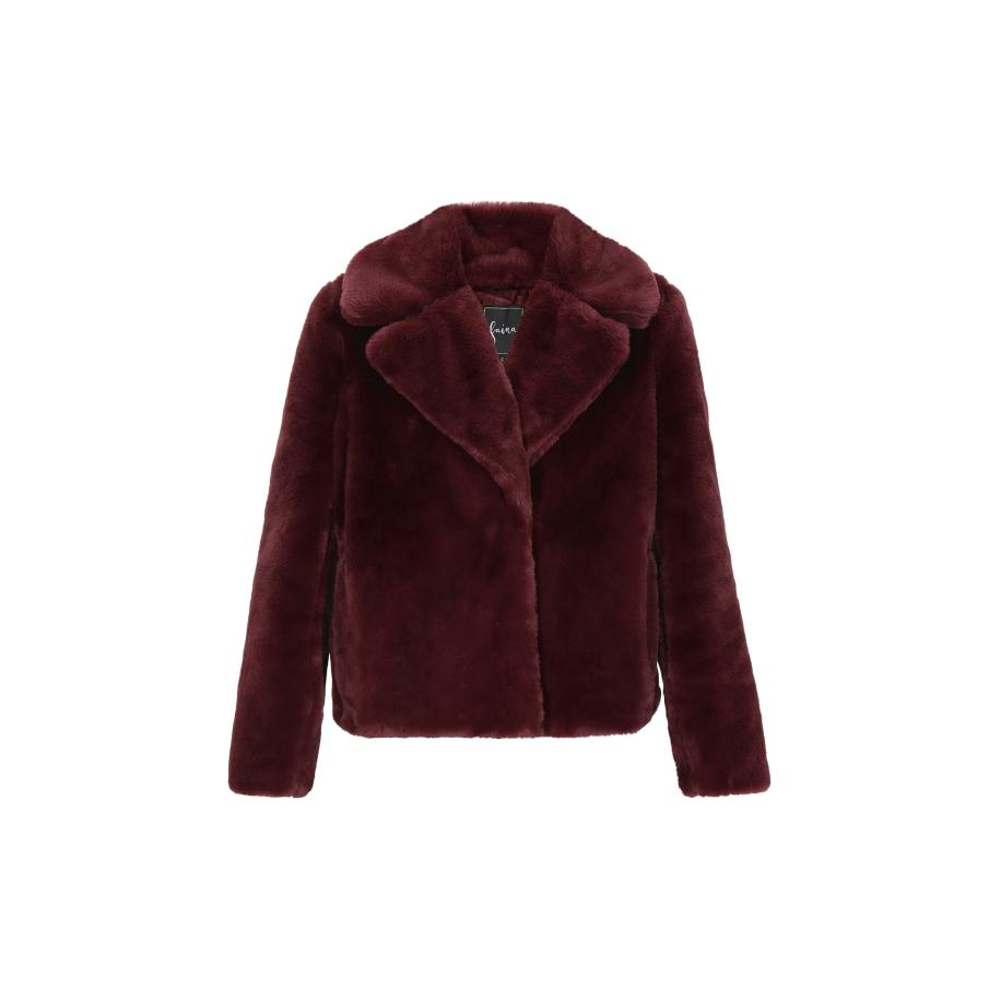Faina faina Winterjas Fashion Look bourgogne -