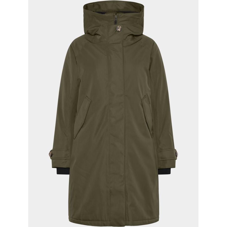 Didriksons Didriksons Winterjas LUNA donkergroen -