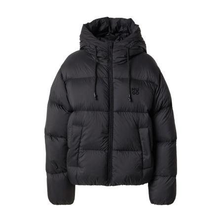 Hugo Boss HUGO Winterjas Francesca-1 zwart