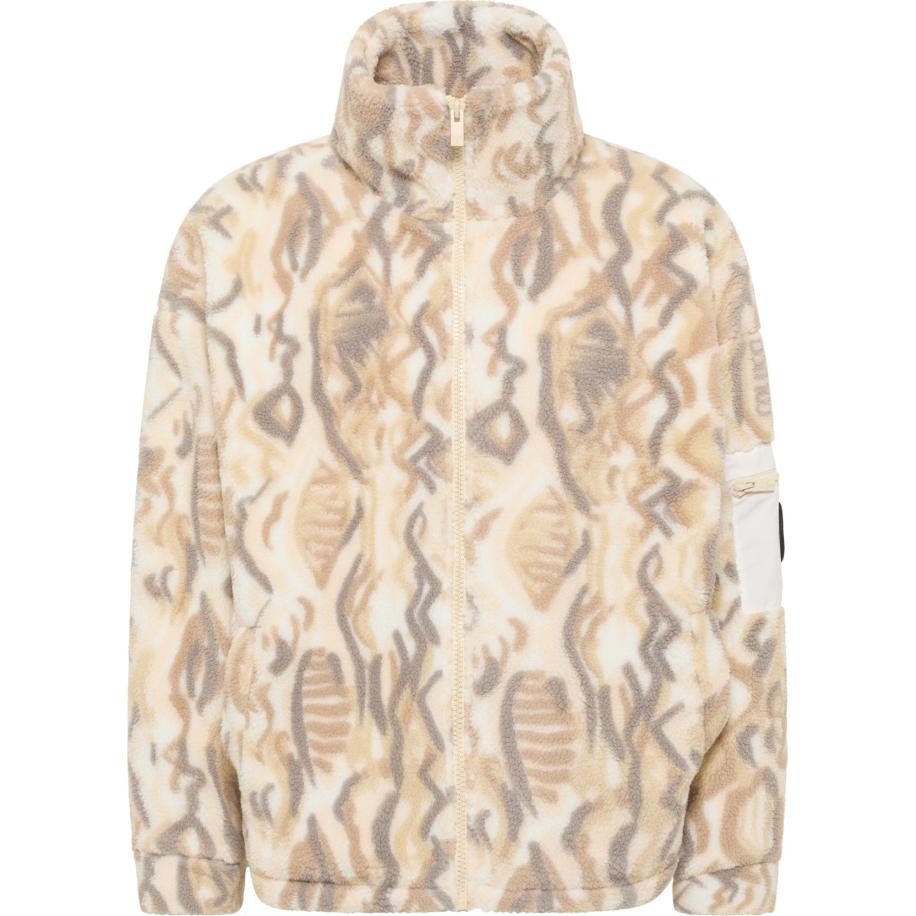 carlo colucci Carlo Colucci Tussenjas Dispoto beige / ecru / donkergeel / grijs -