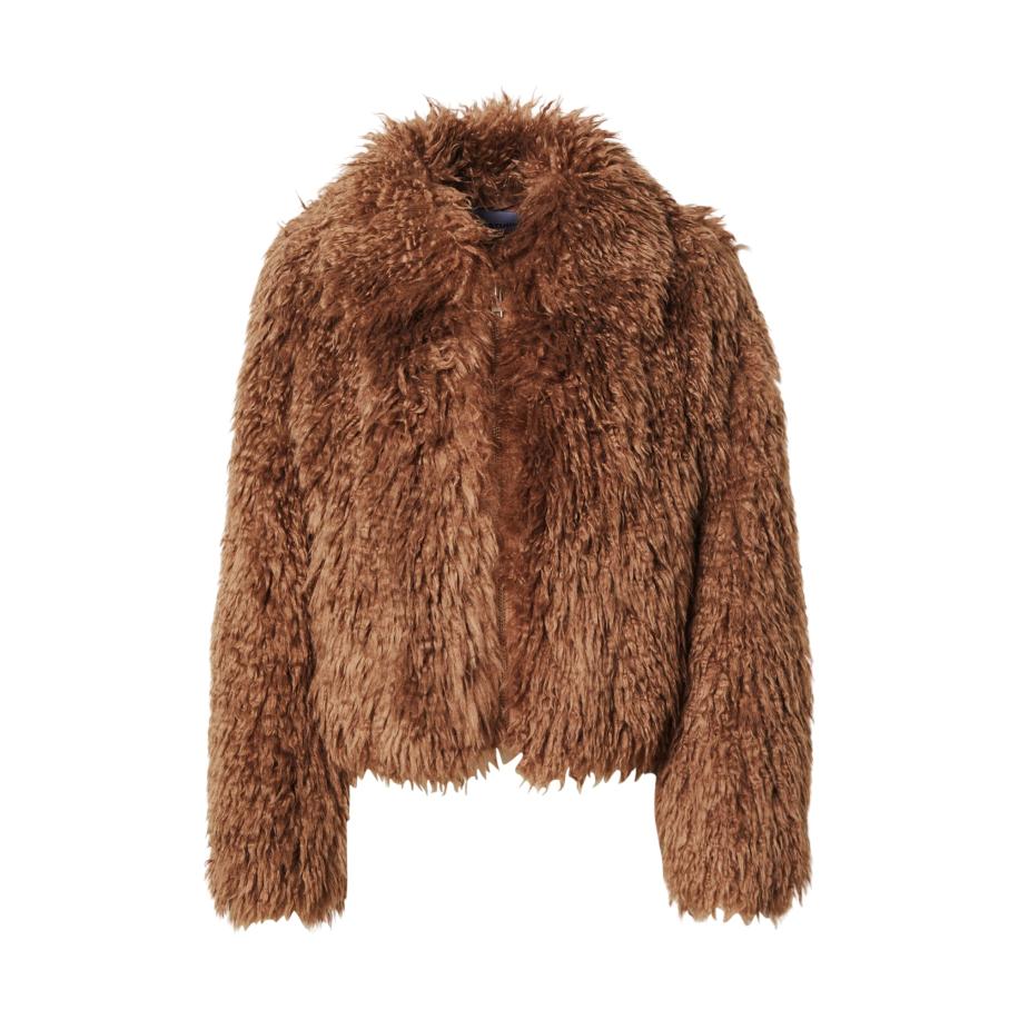 STAND STUDIO Tussenjas Zaylee lichtbruin Bruin