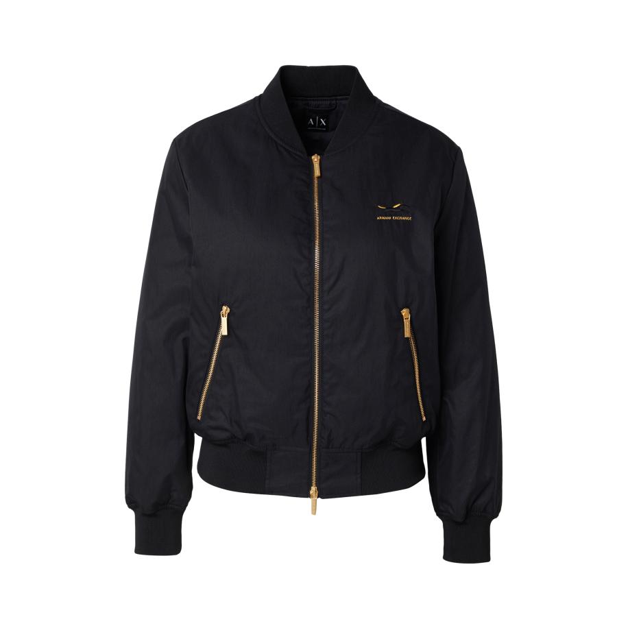 ARMANI EXCHANGE Tussenjas goud / zwart Zwart