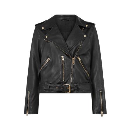 AllSaints AllSaints Tussenjas Balfern goud / zwart