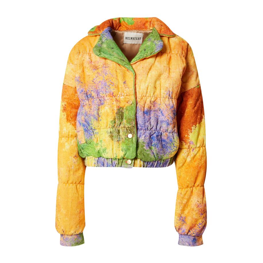 Helmstedt Helmstedt Tussenjas NORA appel / lila / oranje / donkeroranje -