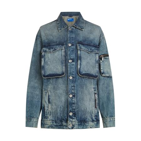 Karl Lagerfeld KARL LAGERFELD JEANS Tussenjas blauw denim
