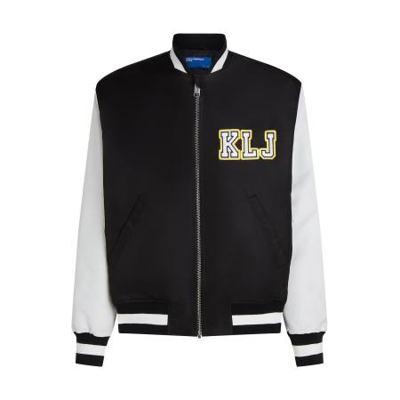 Karl Lagerfeld KARL LAGERFELD JEANS Tussenjas geel / zwart / wit