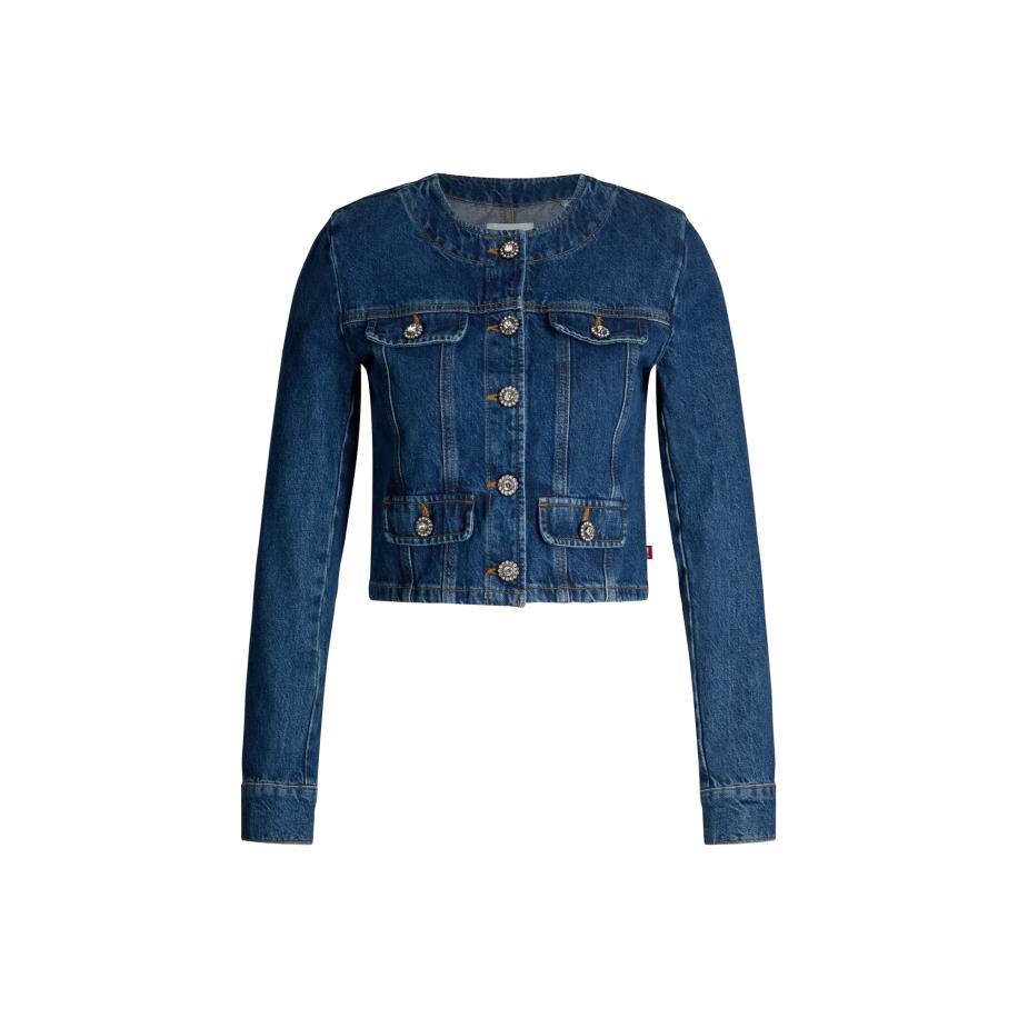 JOOP! Jeans JOOP! Jeans Tussenjas Ina blauw denim -