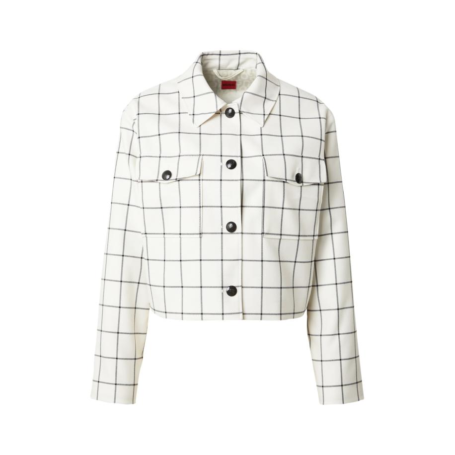 Hugo Boss HUGO Tussenjas Asulia ecru / zwart -