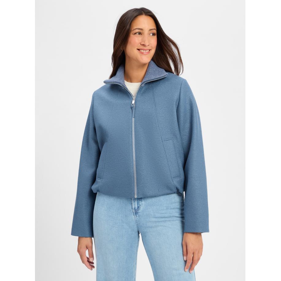 Hugo Boss BOSS Tussenjas petrol -