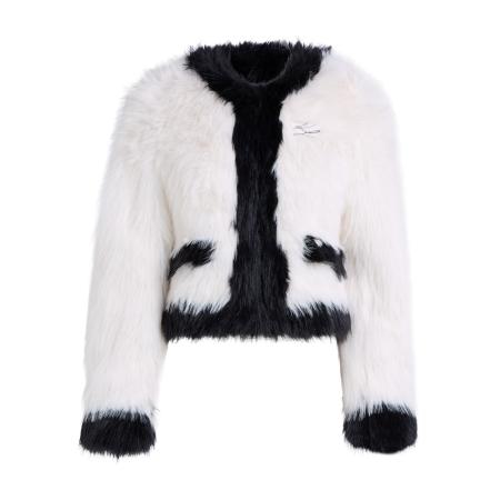 Karl Lagerfeld Karl Lagerfeld Tussenjas zwart / wit