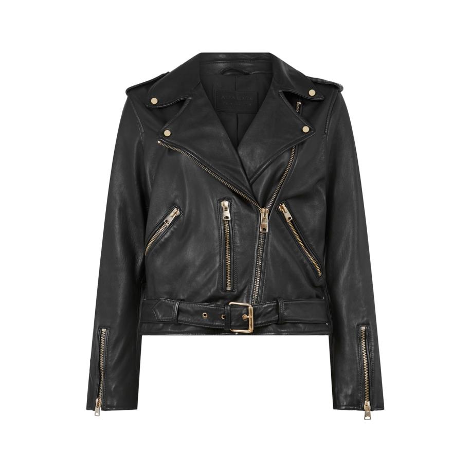 AllSaints AllSaints Tussenjas Balfern goud / zwart -