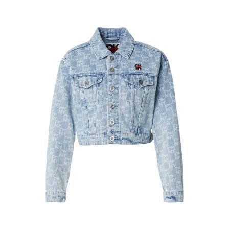 DKNY DKNY Tussenjas blauw denim / wit