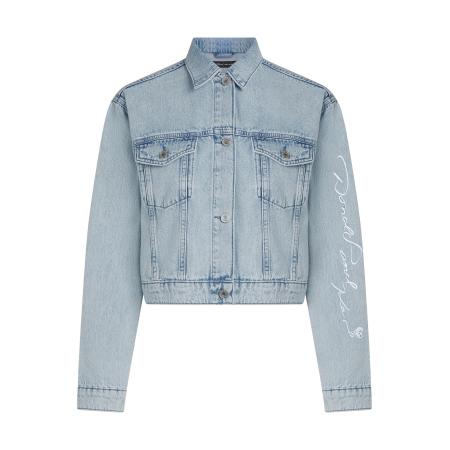 Karl Lagerfeld Karl Lagerfeld Tussenjas Disney X lichtblauw / geel / zwart / wit