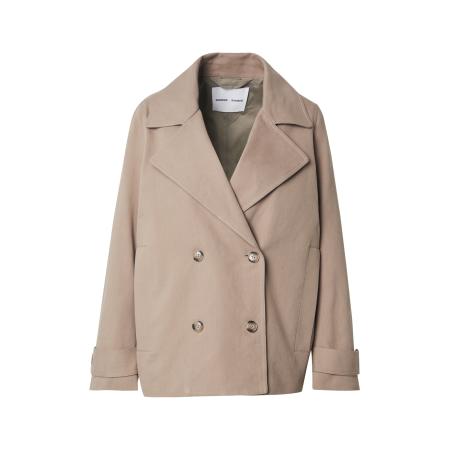 Samsøe & Samsøe Samsøe Samsøe Tussenjas Safalla taupe