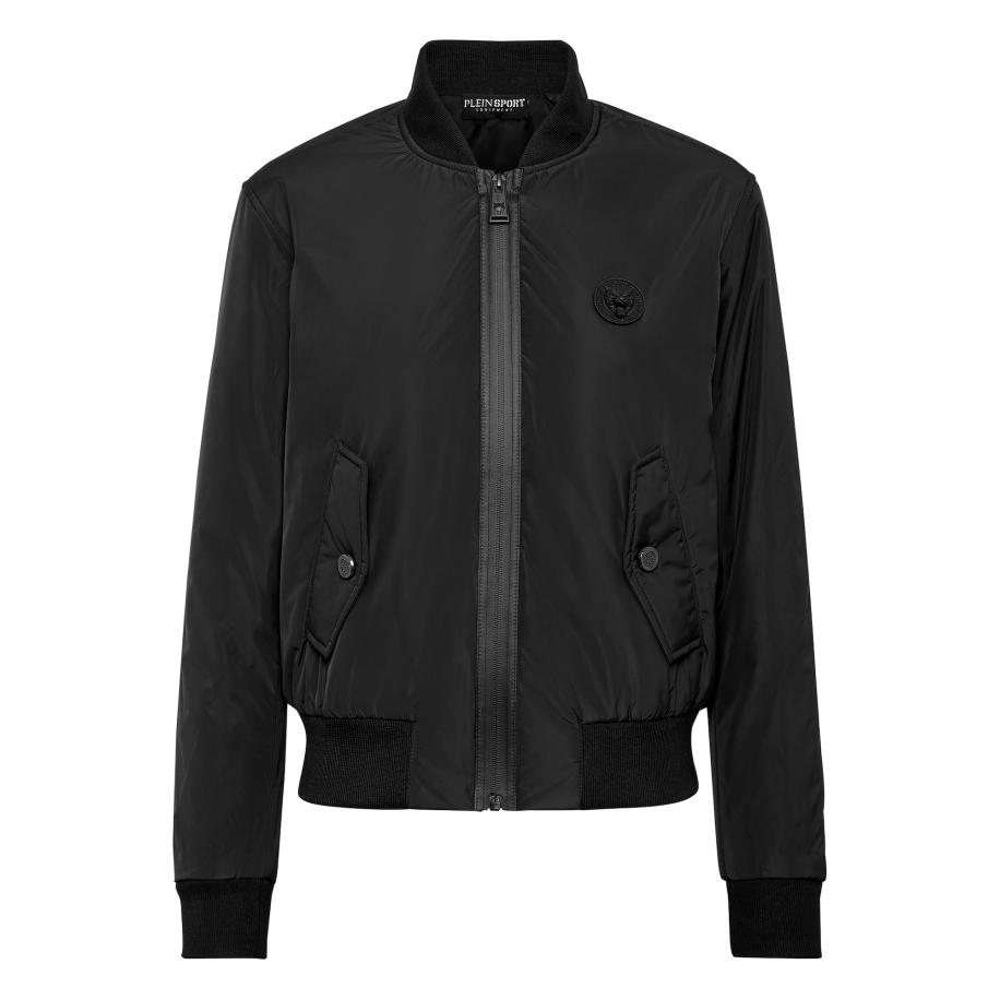 Plein Sport Plein Sport Tussenjas Tiger zwart / zilver -