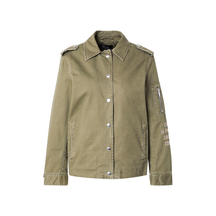 The Kooples The Kooples Tussenjas ecru / kaki / zwart -