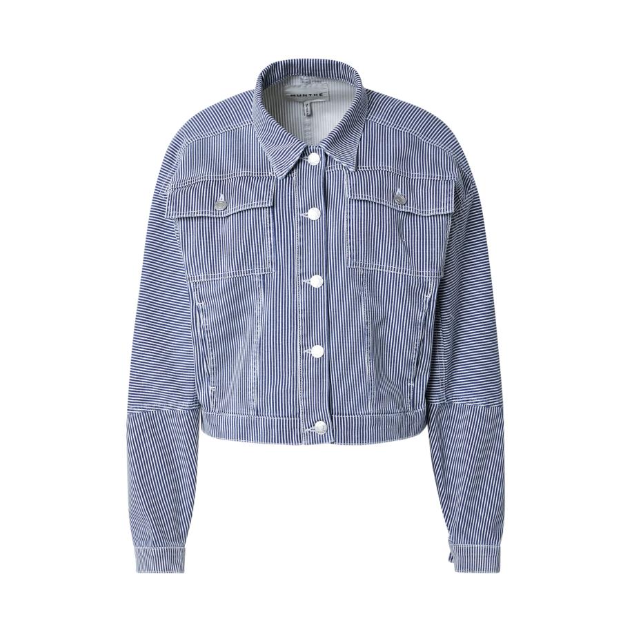 Munthe Munthe Tussenjas FAMKE navy / wit -