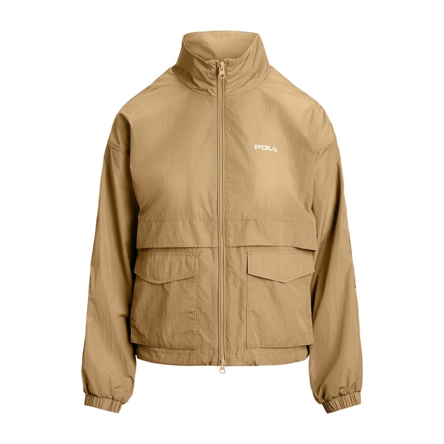 Polo Ralph Lauren Tussenjas lichtbruin / wit Bruin