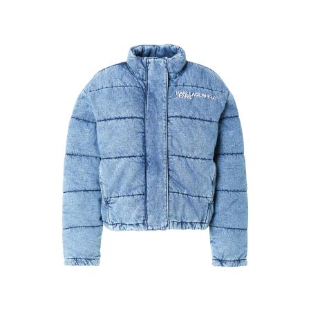 Karl Lagerfeld KARL LAGERFELD JEANS Tussenjas blauw denim / wit