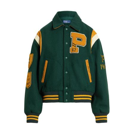 Polo Ralph Lauren Polo Ralph Lauren Tussenjas curry / donkergroen / wit