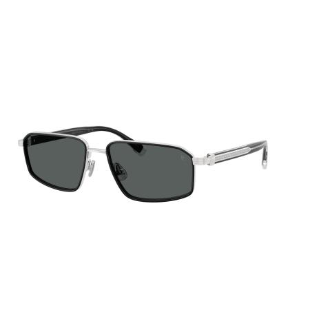 Brunello Cucinelli Mannelijk Sunglass BC2009ST JARAMA - Framekleur: Witgoud 18K, Lenskleur: Eclisse