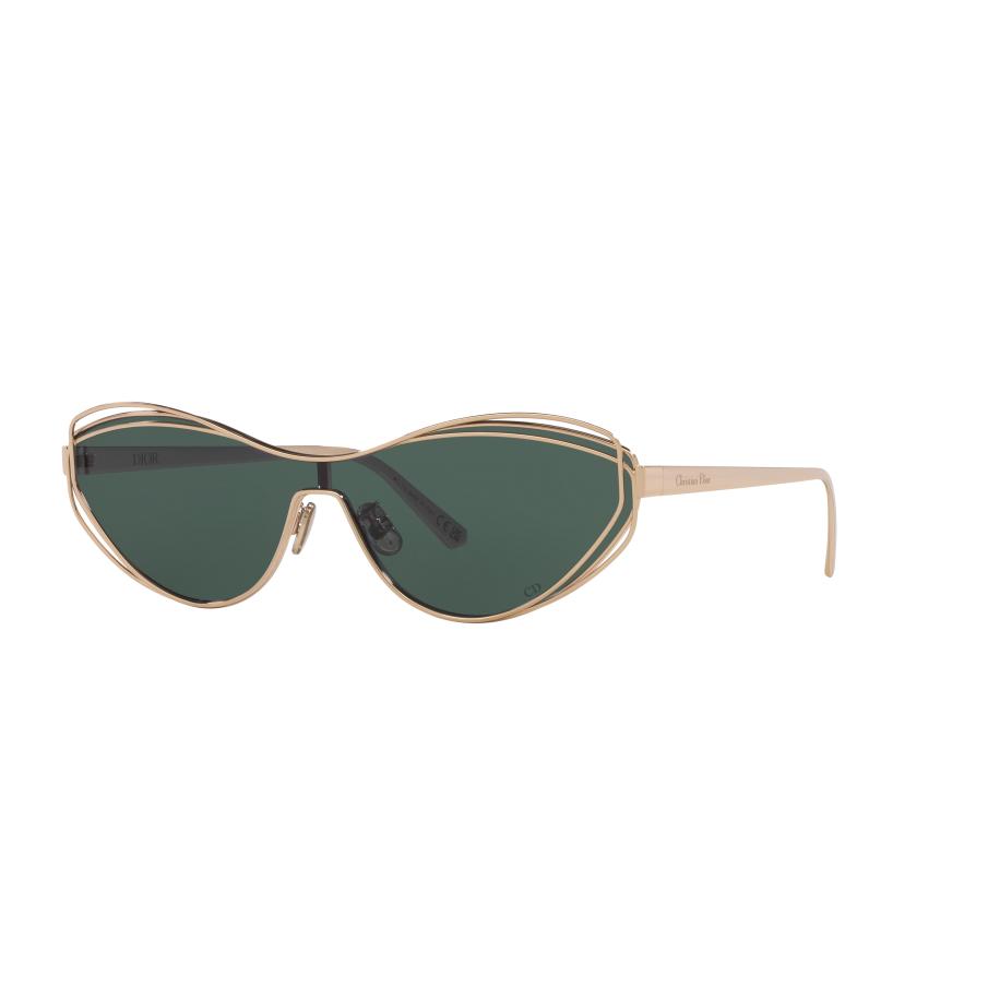 DIOR Vrouwelijk Sunglass Fildior M1U Cd40150U - Framekleur: Goud roze glanzend, Lenskleur: Groen Groen