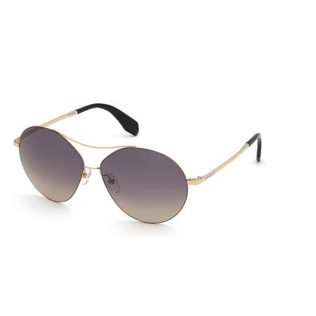 Adidas Originals OR0001 28B Goud Dames Zonnebril