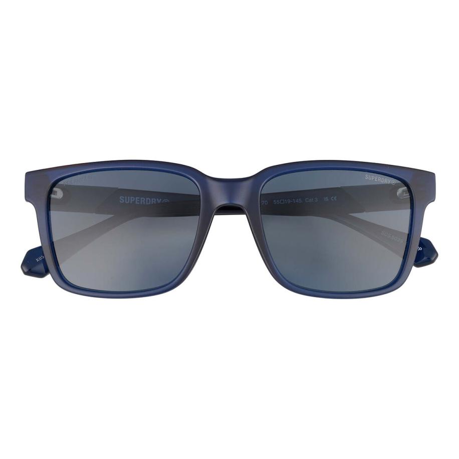 Superdry SDS 5039 Polarized 153 Blauw Heren Zonnebril