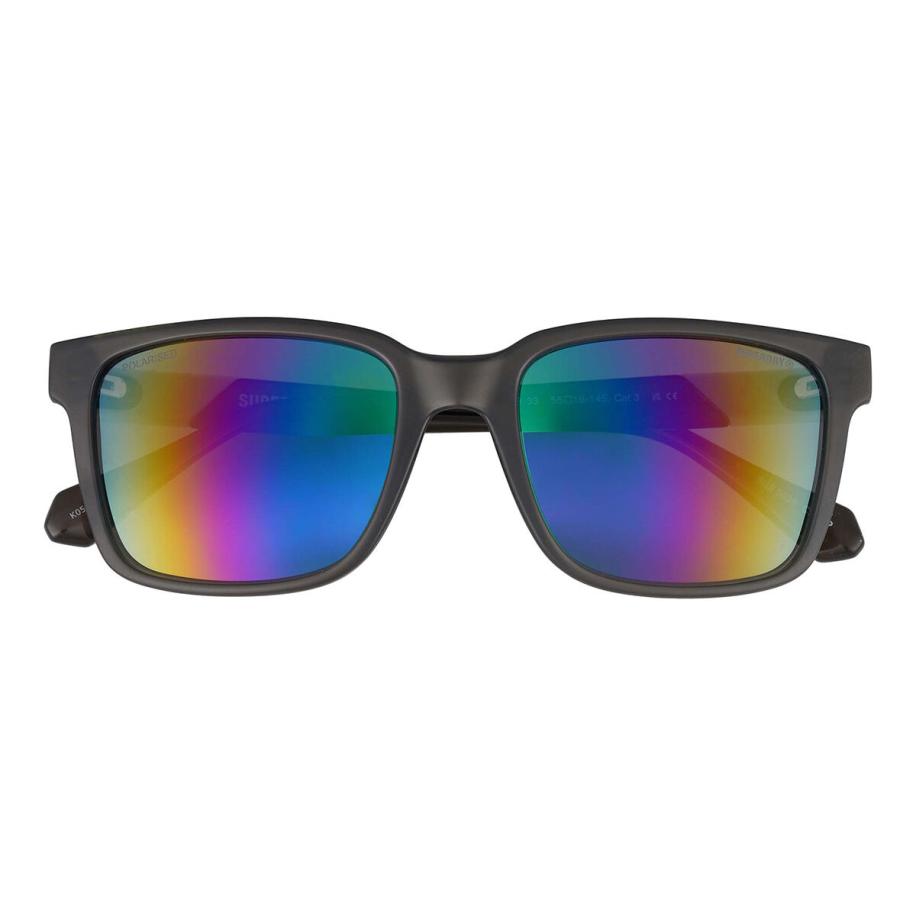 Superdry SDS 5039 Polarized 165 Grijs Heren Zonnebril