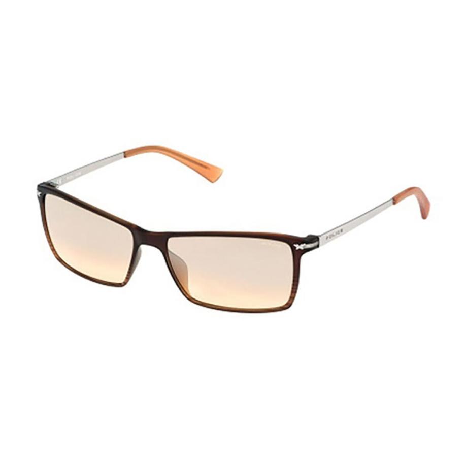 Police S1957M D83M Bruin Heren Zonnebril