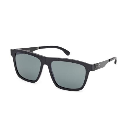 Ic! Berlin IC0057 Zeta Polarized 02R Zwart Heren Zonnebril