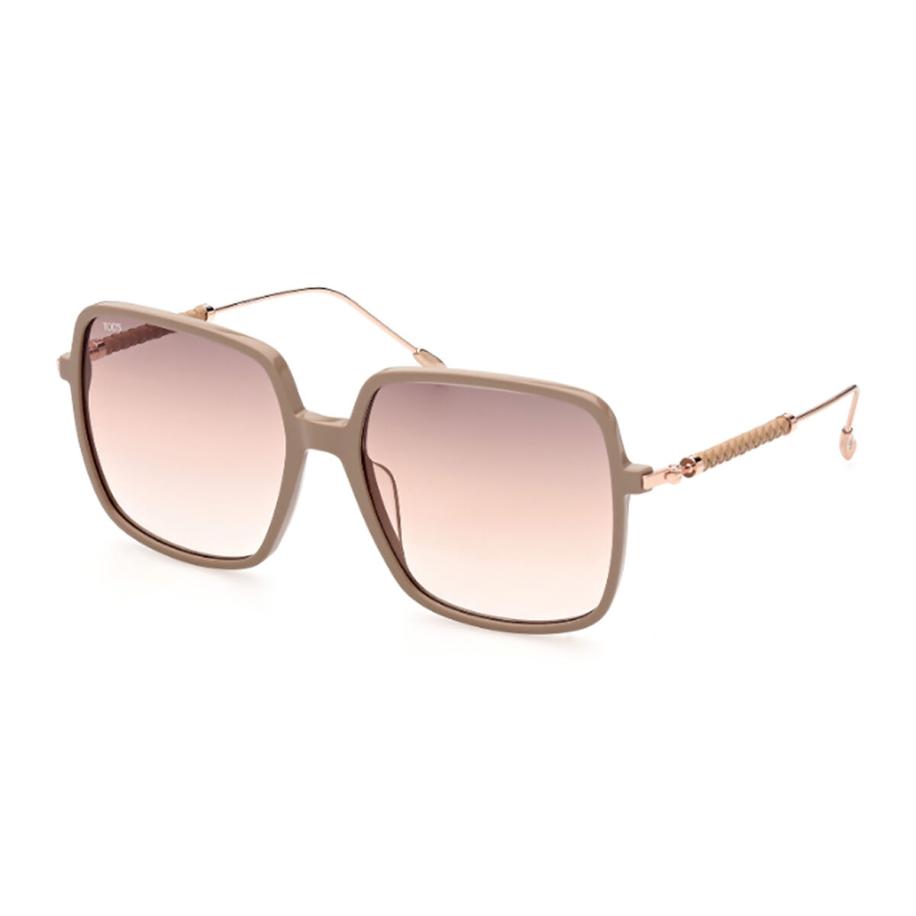 TODS TO0321 59F Bruin Dames Zonnebril