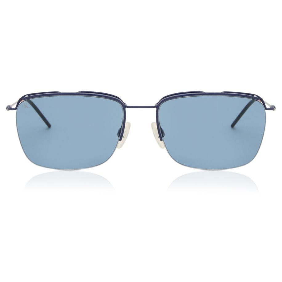 Calvin Klein CK21122S 407 Blauw Heren Zonnebril