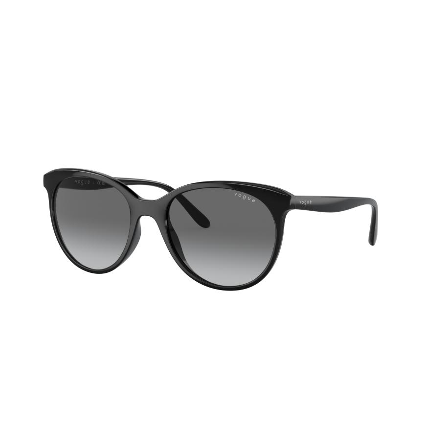 Vogue Eyewear Vrouwelijk Sunglass VO5453S - Framekleur: Zwart, Lenskleur: Gradiënt grijs Grijs