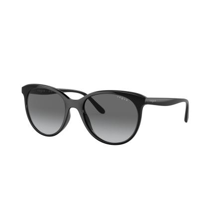 Vogue Eyewear Vrouwelijk Sunglass VO5453S - Framekleur: Zwart, Lenskleur: Gradiënt grijs