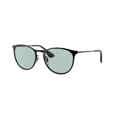 Ray-Ban Vrouwelijk Sunglass RB3539 Erika Metal Evolve - Framekleur: Zwart, Lenskleur: Photochromic groen gradiënt blauw