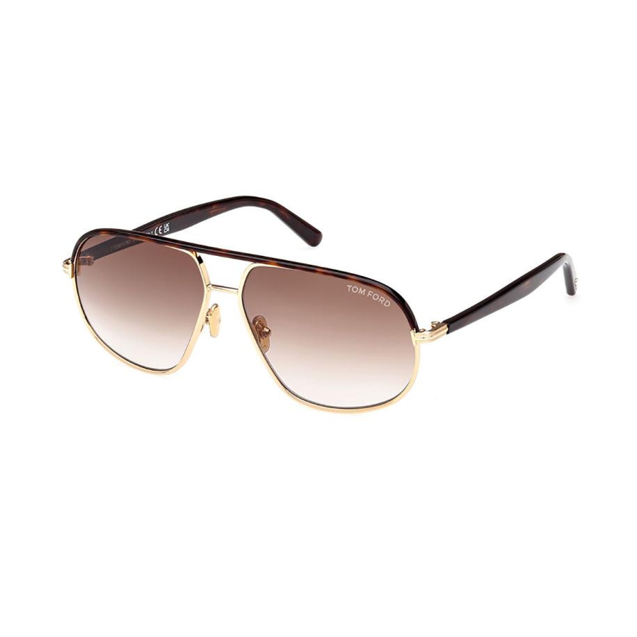 Tom Ford FT1019 MAXWELL 30F Goud Heren Zonnebril
