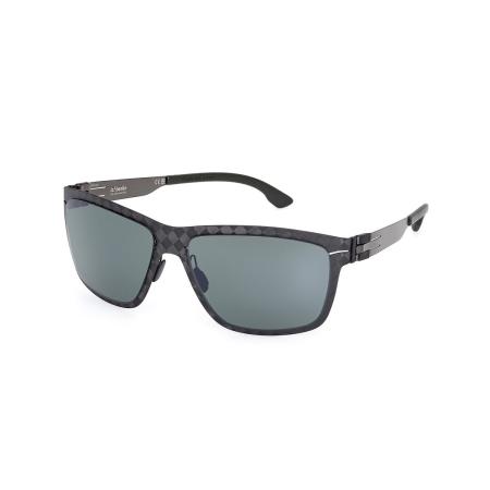 Ic! Berlin IC0058 FLX_S06 Polarized 02R Zwart Heren Zonnebril