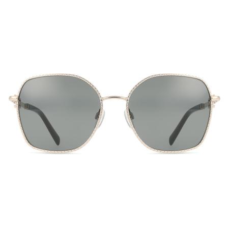 Karen Millen KM7023 401 Goud Dames Zonnebril