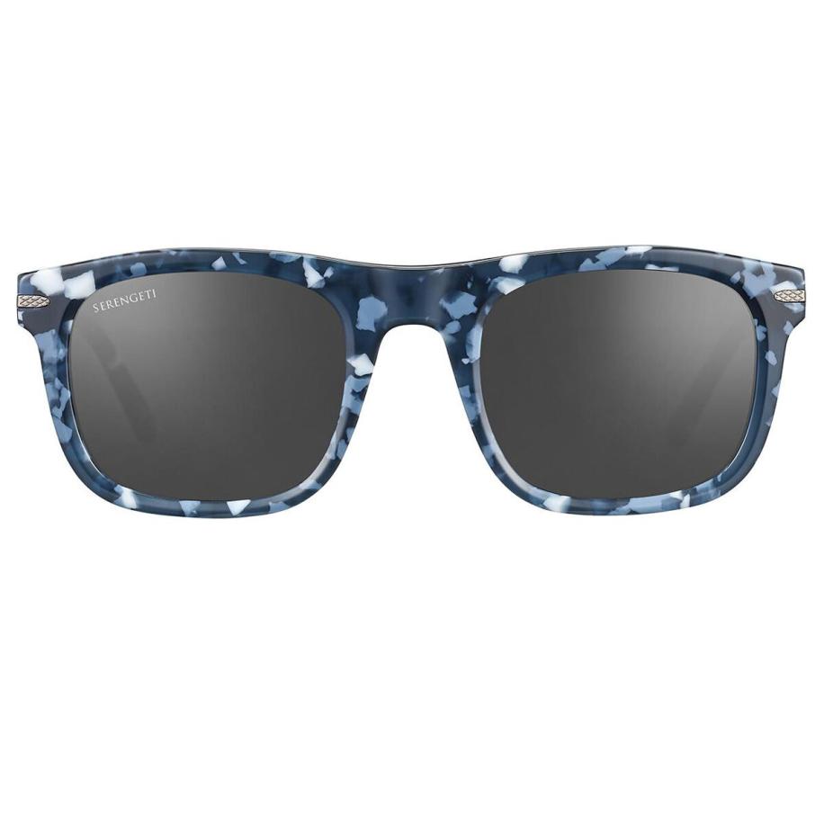 Serengeti Charlton Polarized SS576007 Blauw Heren Zonnebril