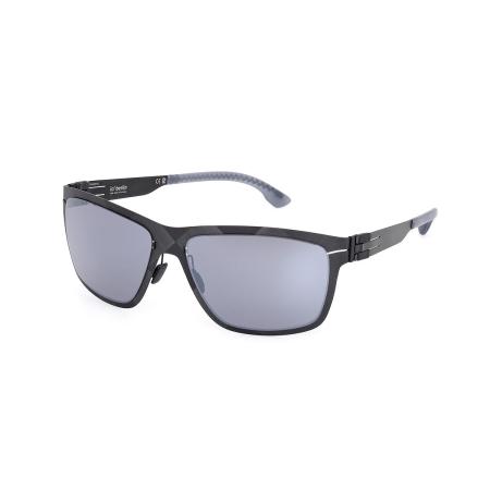 Ic! Berlin IC0058 FLX_S06 02C Zwart Heren Zonnebril