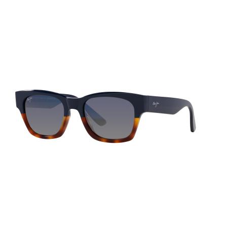 Maui Jim Unisex Sunglass Valley Isle - Framekleur: Blauw Bruin, Lenskleur: Divers