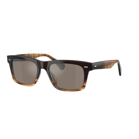 Oliver Peoples Mannelijk Sunglass OV5596SU R-16 - Framekleur: Cortado, Lenskleur: Sierra Flash spiegelend