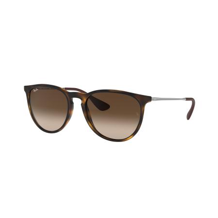 Ray-Ban Vrouwelijk Sunglass RB4171 Erika Classic - Framekleur: Rubber Havana, Lenskleur: Bruin