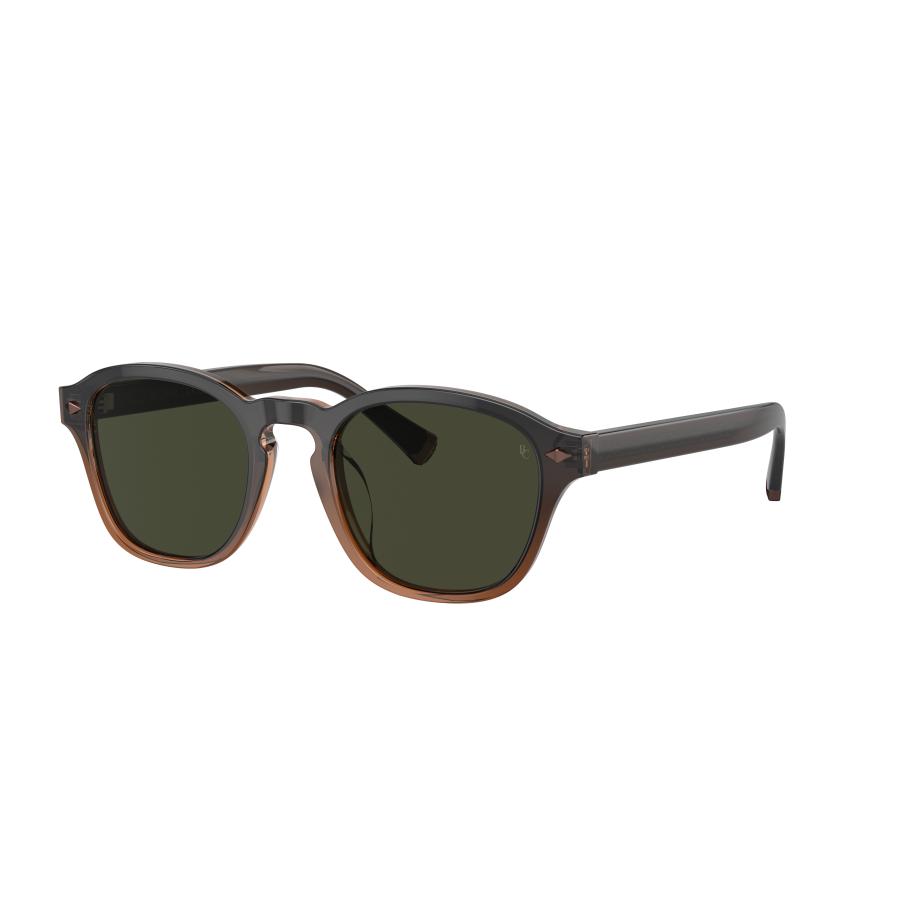 Brunello Cucinelli Unisex Sunglass BC4006S - Framekleur: Cognac Vintage, Lenskleur: Bosco Multicolor
