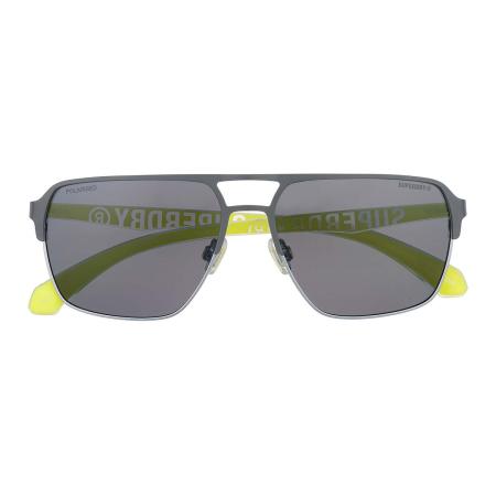 Superdry SDS 5042 Polarized 008 Zilver Heren Zonnebril