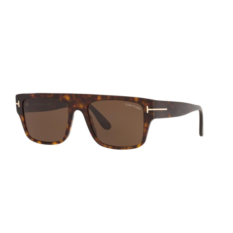 Tom Ford FT0907 DUNNING-02 52E Tortoiseshell Heren Zonnebril Bruin