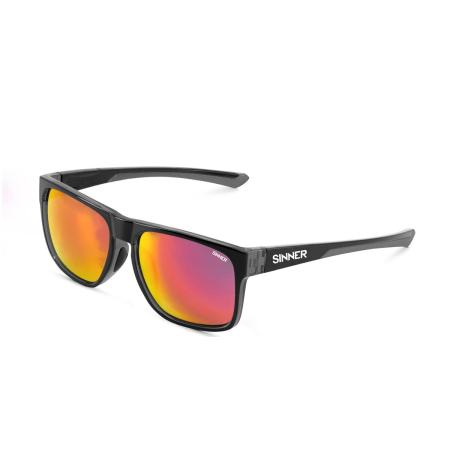 Sinner Spike Polarized SISU-880-10-P59 Zwart Heren Zonnebril